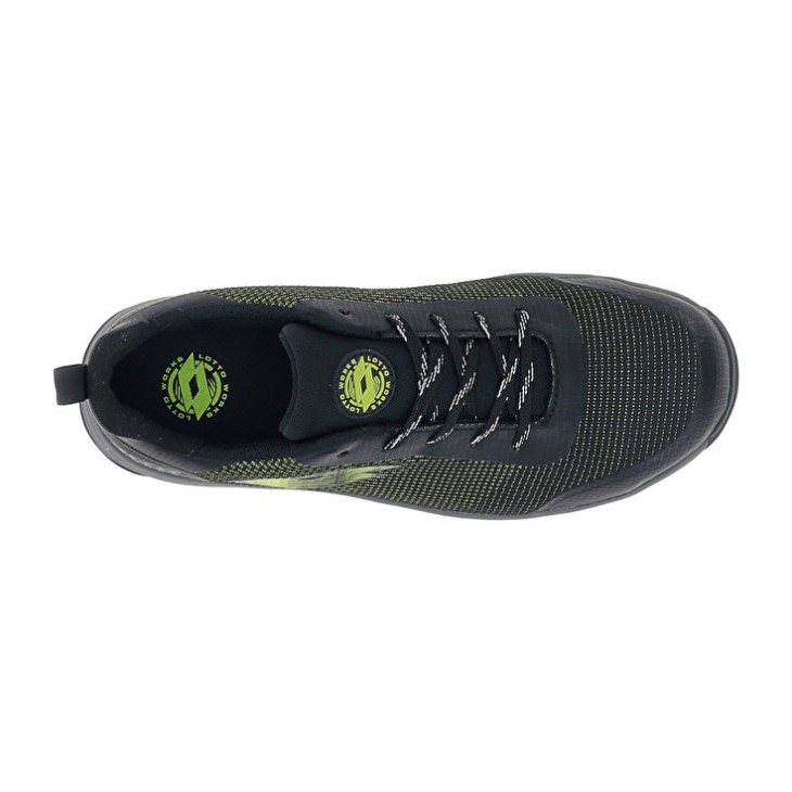 Zapatillas Deportivas Lotto Move 400 S1PL SR HRO Hombre Negras Verde | US294489E6