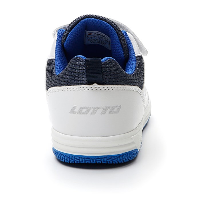 Zapatillas Deportivas Lotto Set Ace AMF XVIII CL S Niños Blancas Azules Azules | QR027922T2
