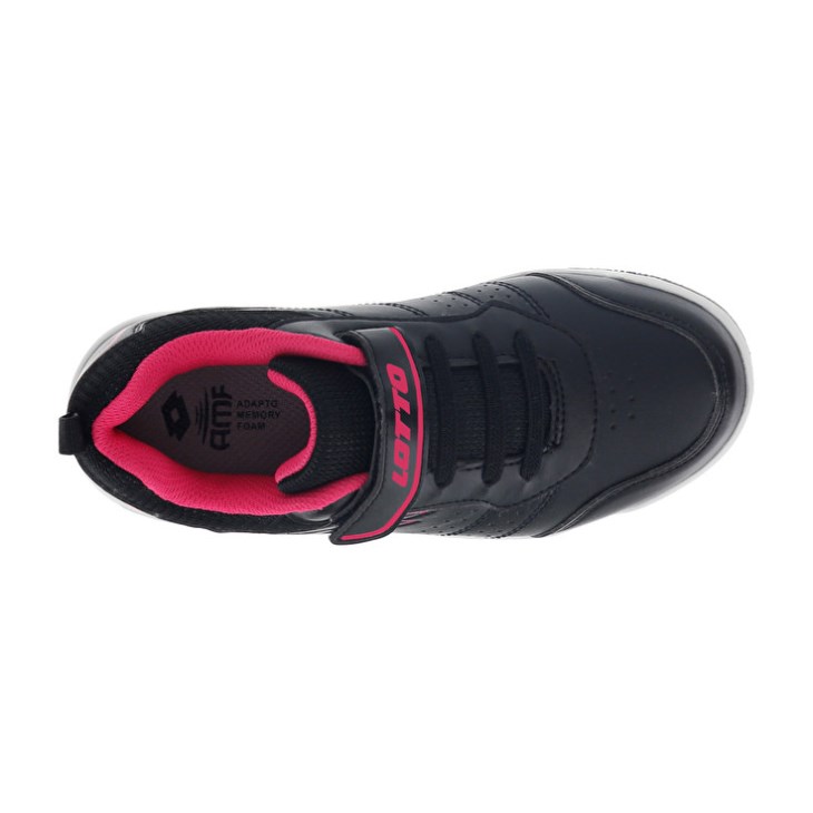 Zapatillas Deportivas Lotto Set Ace AMF Xiv CL SL Niños Negras Fucsia | XB773567L0