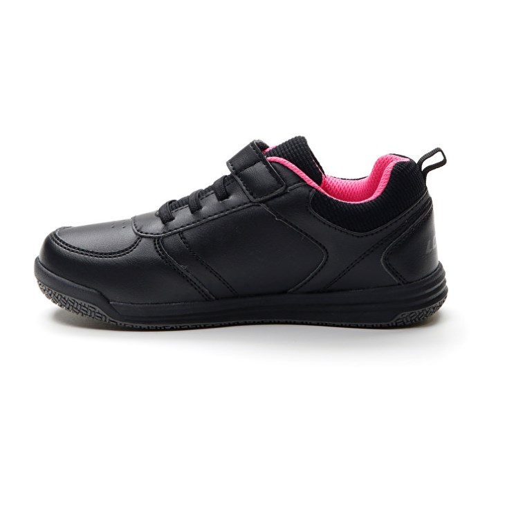 Zapatillas Deportivas Lotto Set Ace AMF XIX 1 CL S Niños Negras Rosas | BC374037F4