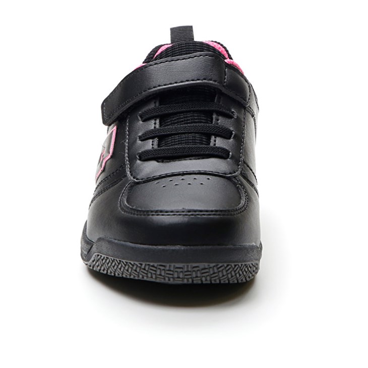 Zapatillas Deportivas Lotto Set Ace AMF XIX 1 CL S Niños Negras Rosas | BC374037F4