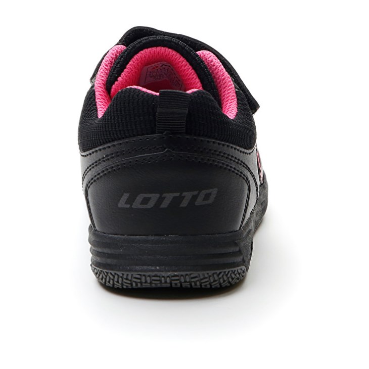 Zapatillas Deportivas Lotto Set Ace AMF XIX 1 CL S Niños Negras Rosas | BC374037F4