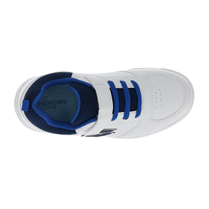 Zapatillas Deportivas Lotto Set Ace AMF XIX 1 CL S Niños Blancas Azules | BN862466R4