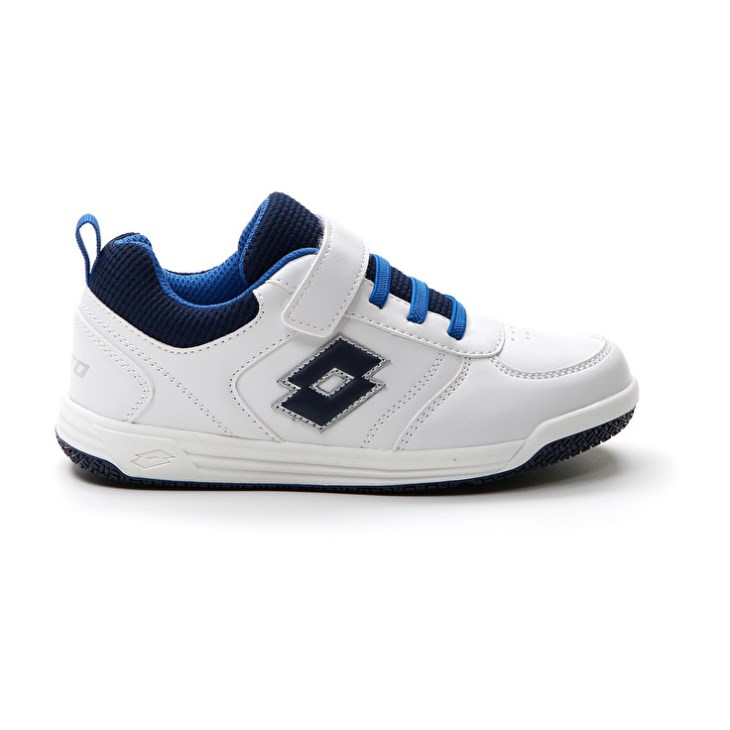 Zapatillas Deportivas Lotto Set Ace AMF XIX 1 CL S Niños Blancas Azules | BN862466R4