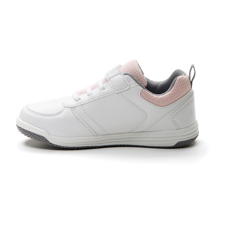 Zapatillas Deportivas Lotto Set Ace AMF XIX 1 CL S Niños Blancas Coral Claro Gris | AR921582M5