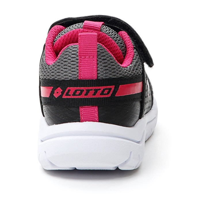 Zapatillas Deportivas Lotto Spacelite AMF INF S Niños Negras Gris Rosas | SY286858P1