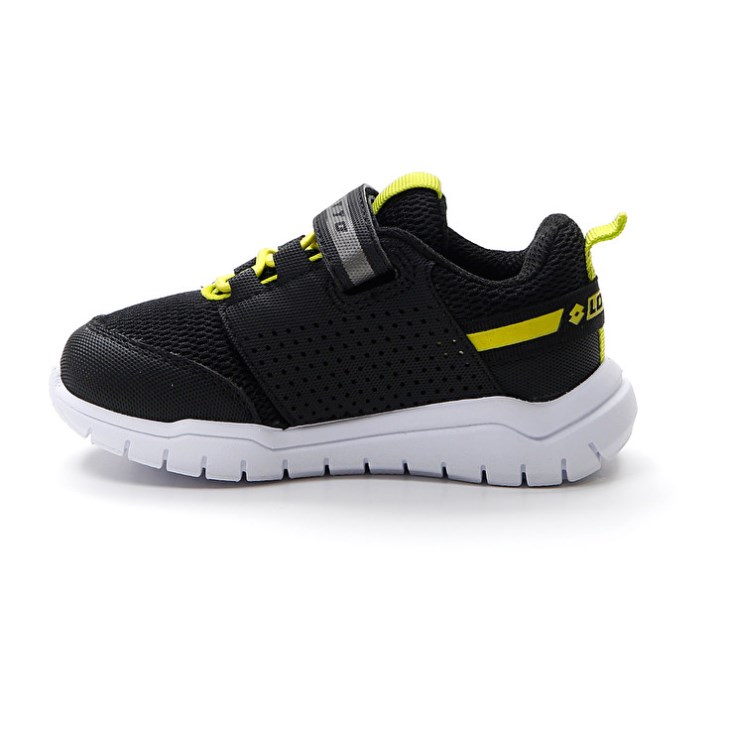 Zapatillas Deportivas Lotto Spacelite AMF INF S Niños Negras Amarillo | RZ926432G3
