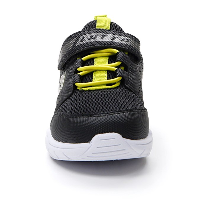 Zapatillas Deportivas Lotto Spacelite AMF INF S Niños Negras Amarillo | RZ926432G3