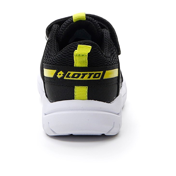 Zapatillas Deportivas Lotto Spacelite AMF INF S Niños Negras Amarillo | RZ926432G3