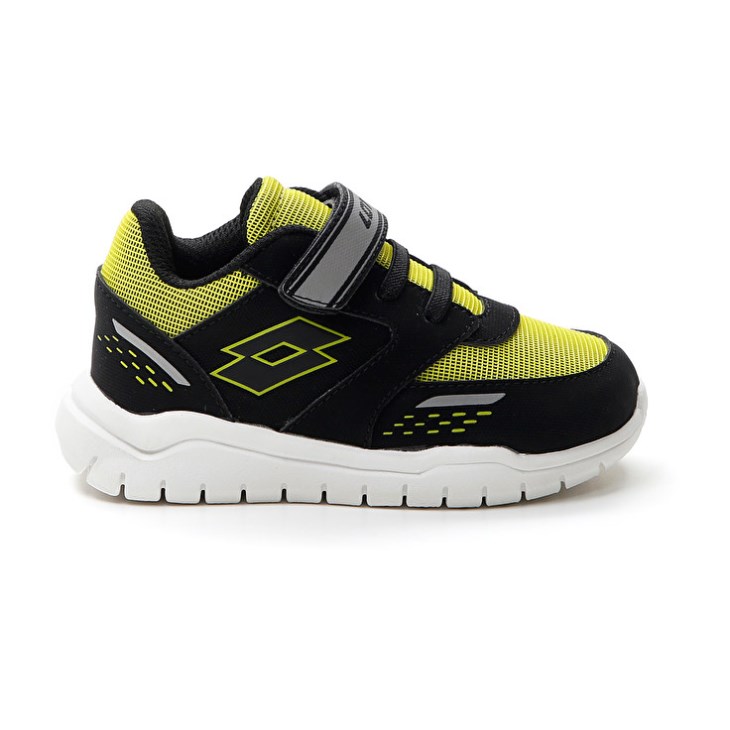 Zapatillas Deportivas Lotto Spacelite AMF 2 II INF S Niños Negras Verde | BB162696S5