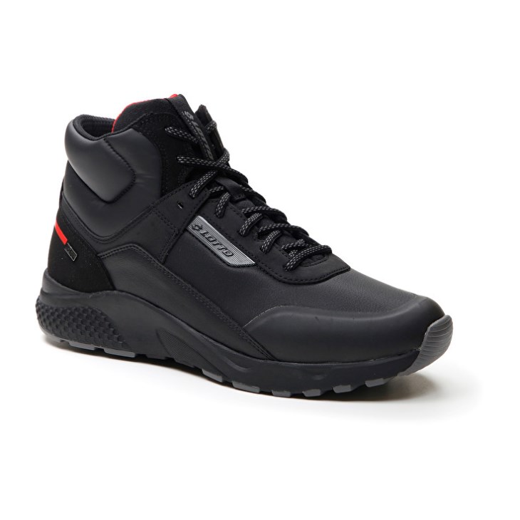 Zapatillas Deportivas Lotto Ultra AMF II Mid HD Hombre Negras | IJ333613S6
