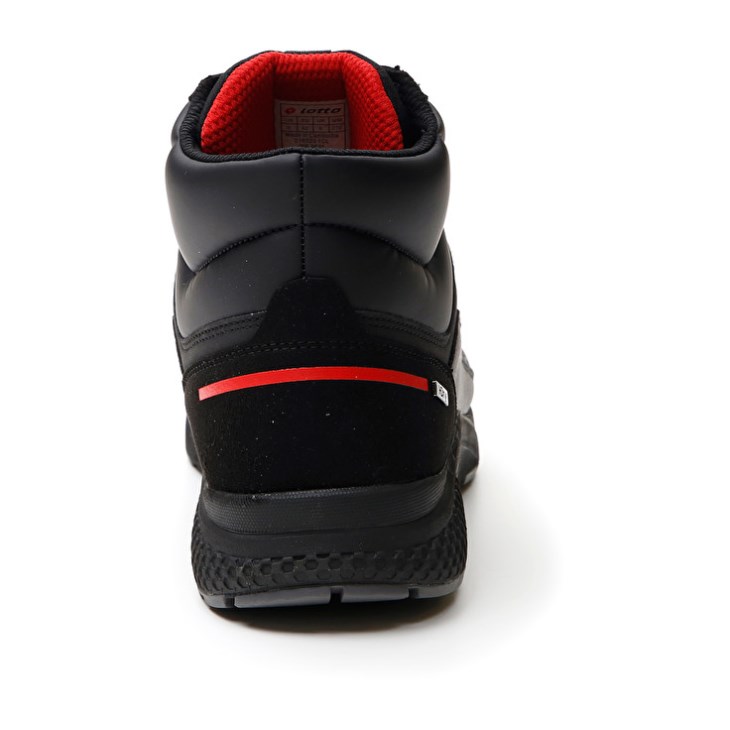 Zapatillas Deportivas Lotto Ultra AMF II Mid HD Hombre Negras | IJ333613S6