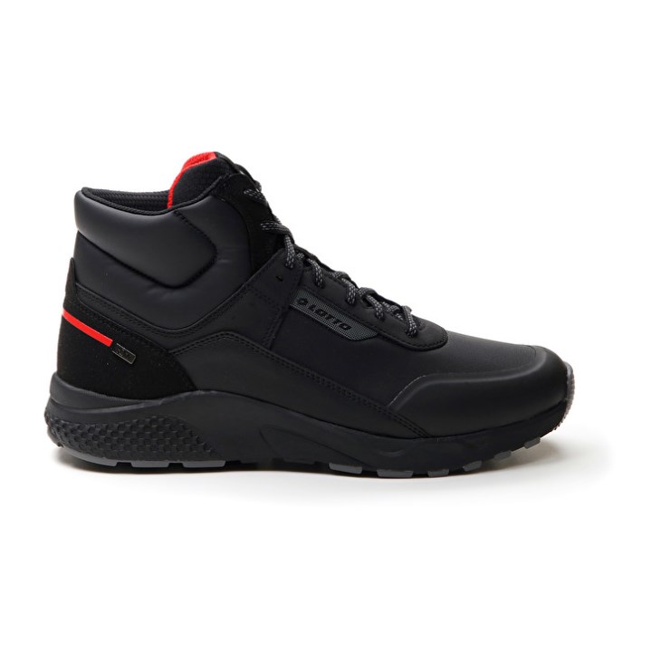 Zapatillas Deportivas Lotto Ultra AMF II Mid HD Hombre Negras | IJ333613S6