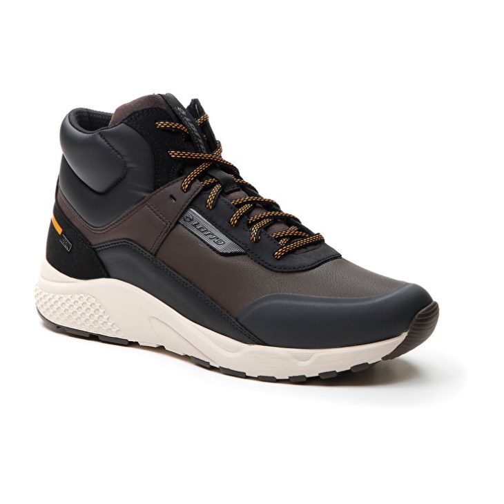 Zapatillas Deportivas Lotto Ultra AMF II Mid HD Hombre Marrones Negras | CE975467C2