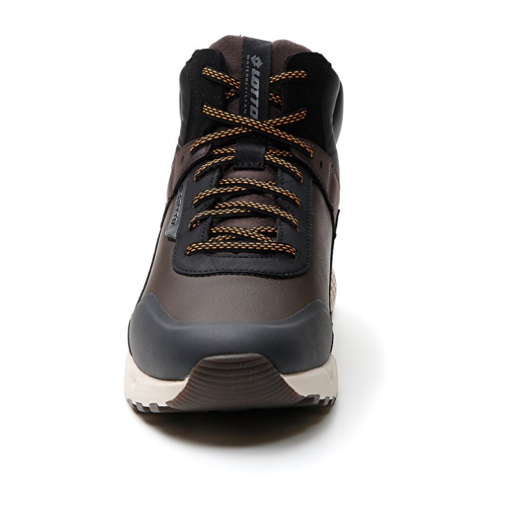 Zapatillas Deportivas Lotto Ultra AMF II Mid HD Hombre Marrones Negras | CE975467C2