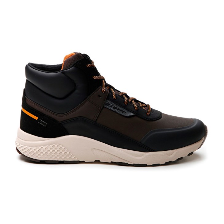 Zapatillas Deportivas Lotto Ultra AMF II Mid HD Hombre Marrones Negras | CE975467C2