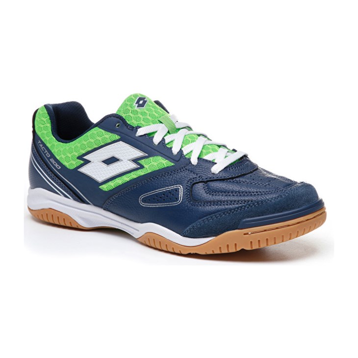 Zapatillas Fútbol Sala Lotto Tacto 200 IV Hombre Azul Marino Azules Verde | GY550905L6