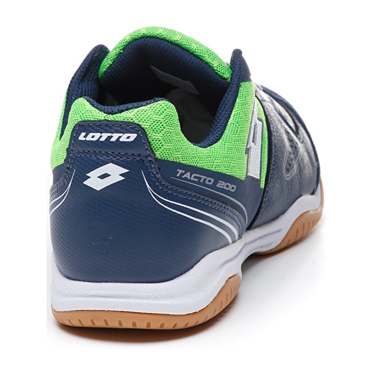 Zapatillas Fútbol Sala Lotto Tacto 200 IV Hombre Azul Marino Azules Verde | GY550905L6