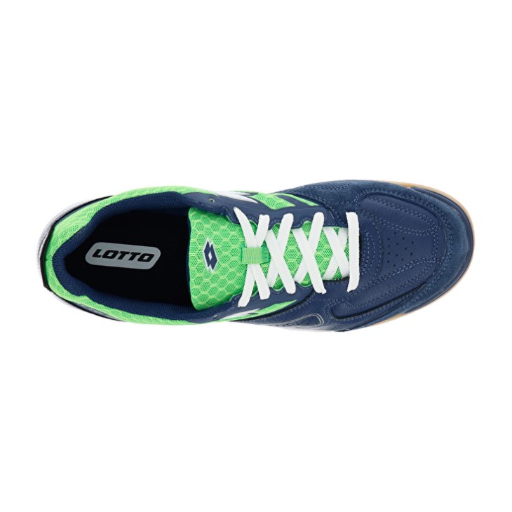 Zapatillas Fútbol Sala Lotto Tacto 200 IV Hombre Azul Marino Azules Verde | GY550905L6