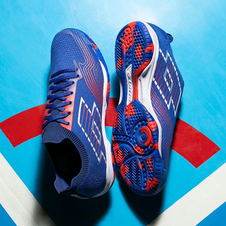 Zapatillas Fútbol Sala Lotto Tacto 250 ID Hombre Azules Blancas Rojas | LE915711I7