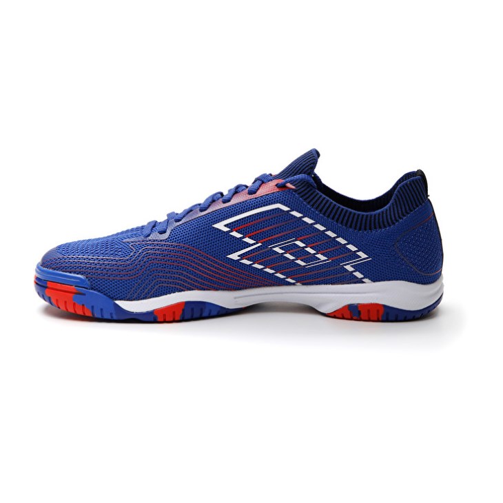 Zapatillas Fútbol Sala Lotto Tacto 250 ID Hombre Azules Blancas Rojas | LE915711I7