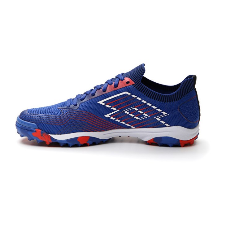 Zapatillas Fútbol Sala Lotto Tacto 250 TF Hombre Azules Blancas Rojas | EG194759R2