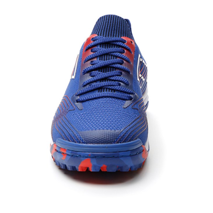 Zapatillas Fútbol Sala Lotto Tacto 250 TF Hombre Azules Blancas Rojas | EG194759R2