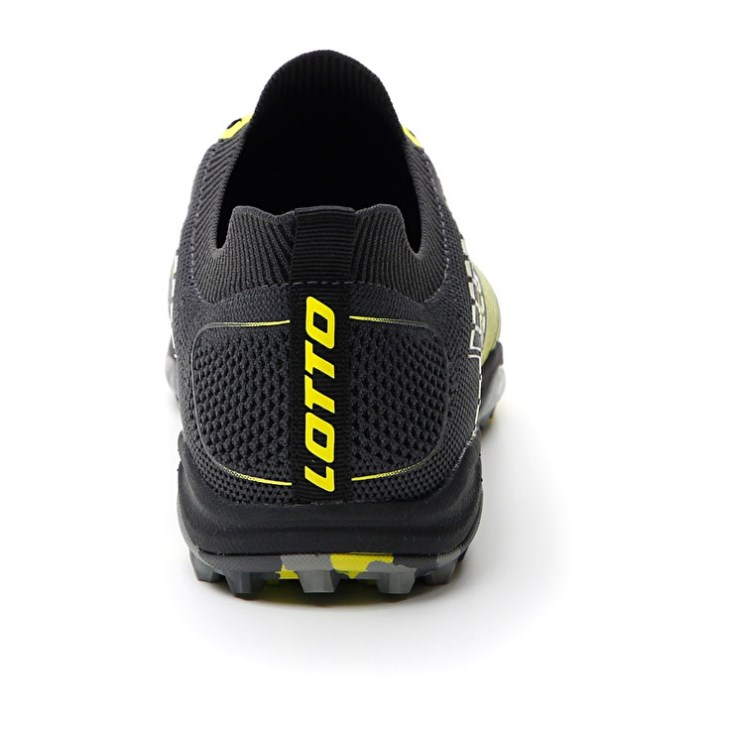 Zapatillas Fútbol Sala Lotto Tacto 250 TF Hombre Gris Oscuro Plateadas Verde | VG821852J7