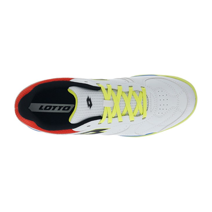 Zapatillas Fútbol Sala Lotto Tacto 300 VII ID Hombre Blancas Amarillo | WO633643C8