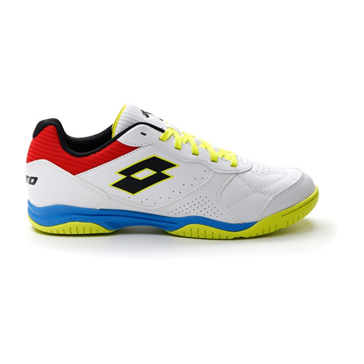 Zapatillas Fútbol Sala Lotto Tacto 300 VII ID Hombre Blancas Amarillo | WO633643C8
