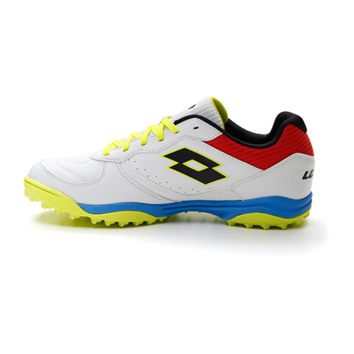 Zapatillas Fútbol Sala Lotto Tacto 300 VII TF Hombre Blancas Amarillo | XA551135G2