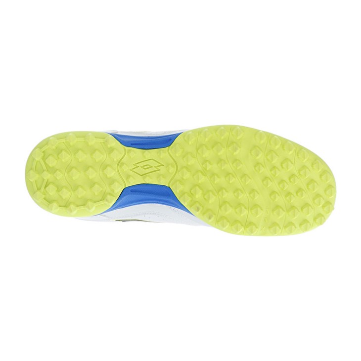 Zapatillas Fútbol Sala Lotto Tacto 300 VII TF Hombre Blancas Amarillo | XA551135G2