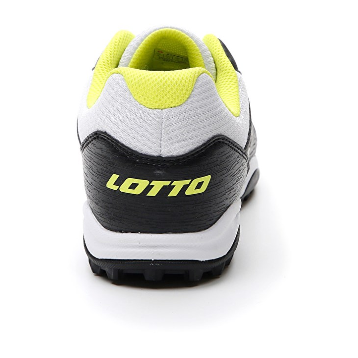 Zapatillas Fútbol Sala Lotto Tacto 300 VII TF Hombre Negras Blancas Verde | QO350715Z9