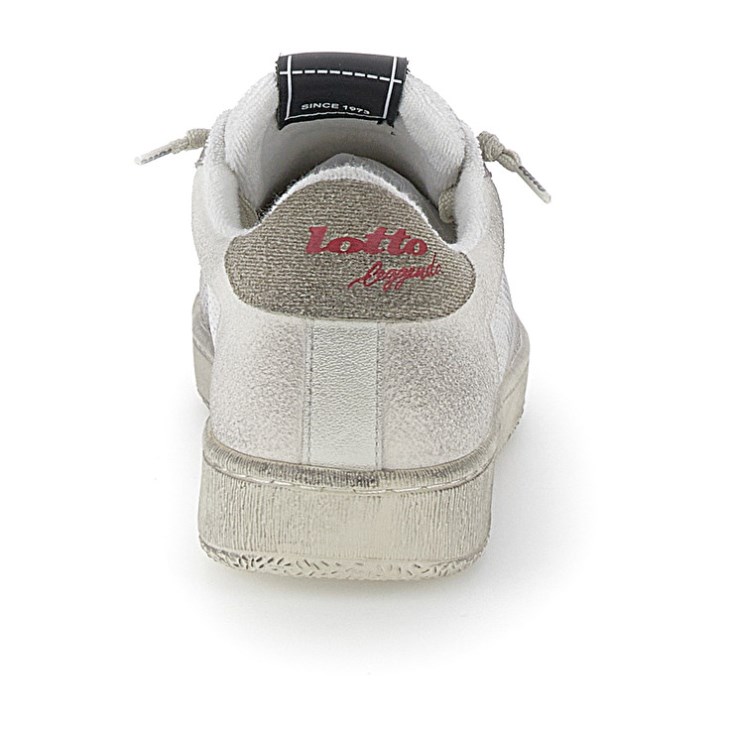 Zapatillas Lotto Autograph Grid 1 Hombre Blancas Gris Oscuro Plateadas | ZV975257F7