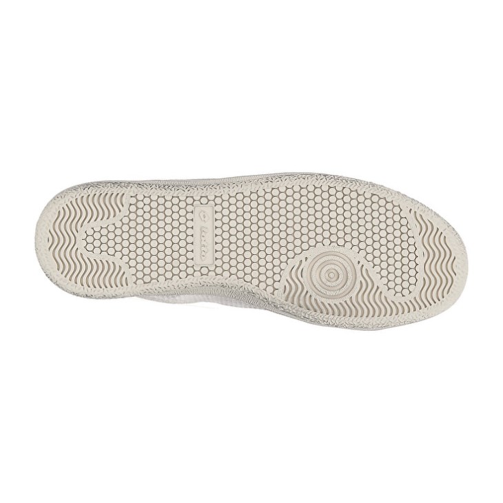 Zapatillas Lotto Autograph Grid 1 Hombre Blancas Gris Oscuro Plateadas | ZV975257F7