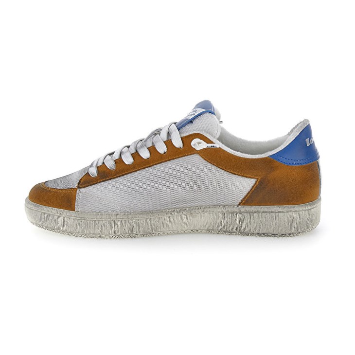 Zapatillas Lotto Autograph Grid 2 Hombre Blancas Amarillo Azules | XE179467B5