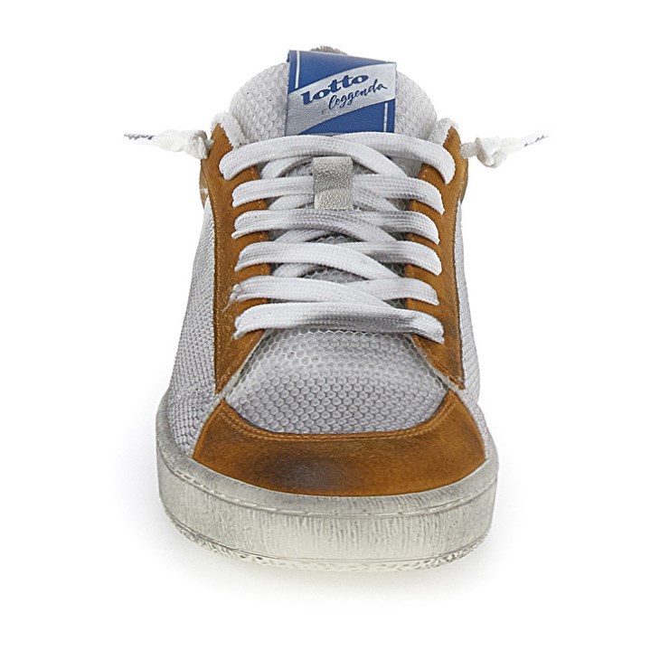 Zapatillas Lotto Autograph Grid 2 Hombre Blancas Amarillo Azules | XE179467B5