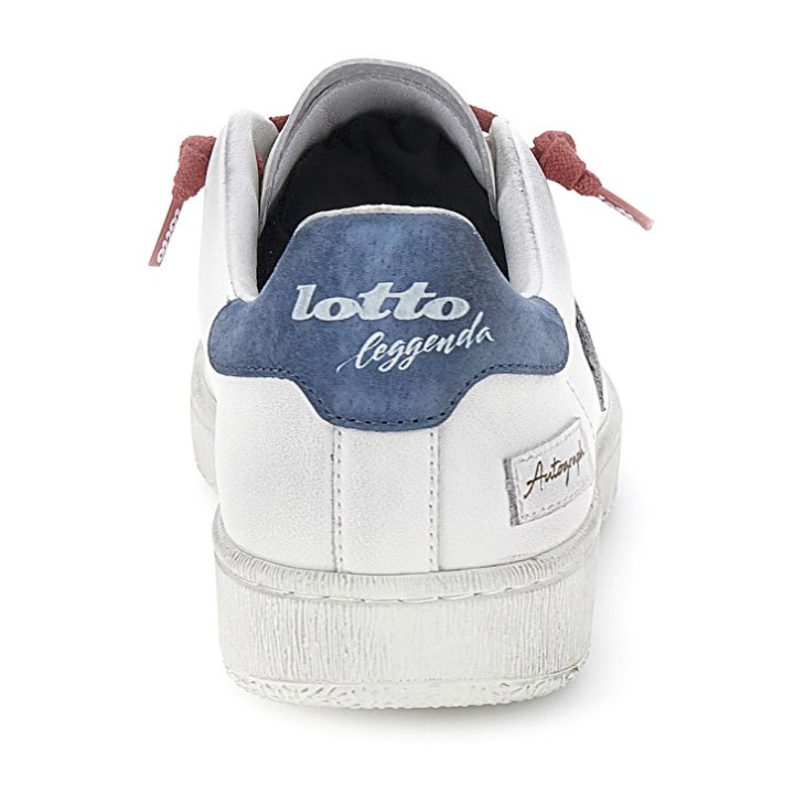 Zapatillas Lotto Autograph Legend 1 Hombre Blancas Negras Gris | KV161946N3