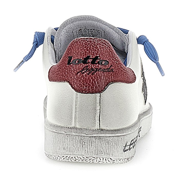 Zapatillas Lotto Autograph Legend 2 Hombre Blancas Negras Rojas | MM390819N3