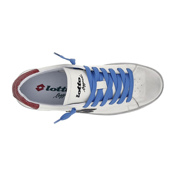 Zapatillas Lotto Autograph Legend 2 Hombre Blancas Negras Rojas | MM390819N3