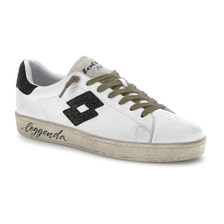 Zapatillas Lotto Autograph Legend PRT 1 Hombre Blancas | SC441104F2