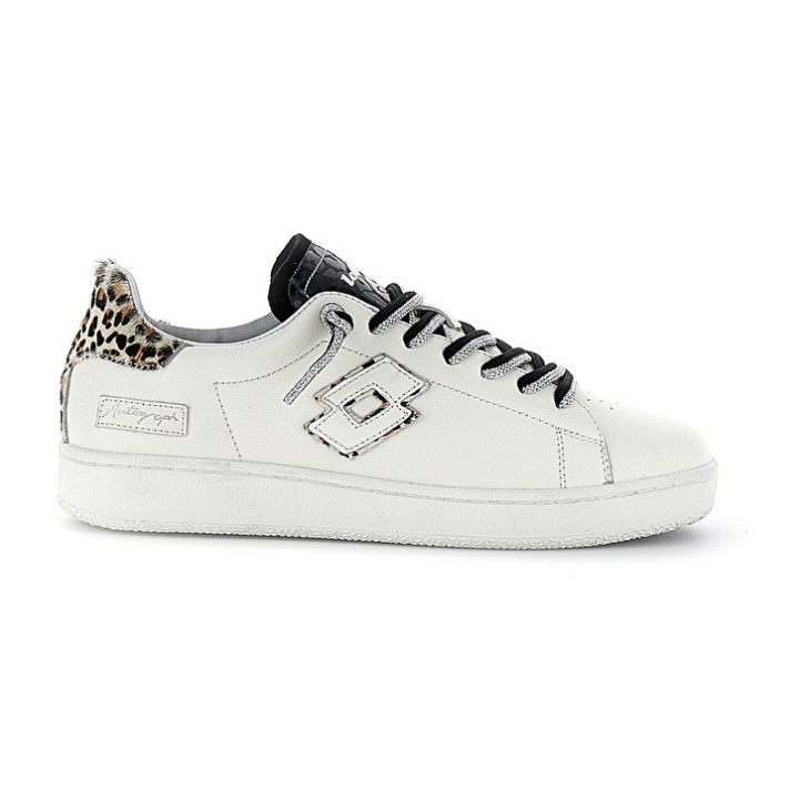 Zapatillas Lotto Autograph Leopard W Mujer Blancas Negras Marrones | BY060776U6