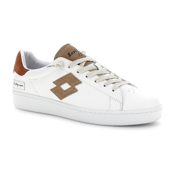 Zapatillas Lotto Autograph Lizard Hombre Blancas | FH274057G7