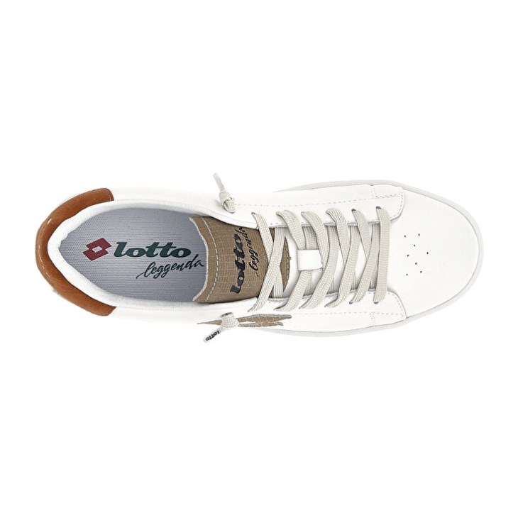 Zapatillas Lotto Autograph Lizard Hombre Blancas | FH274057G7