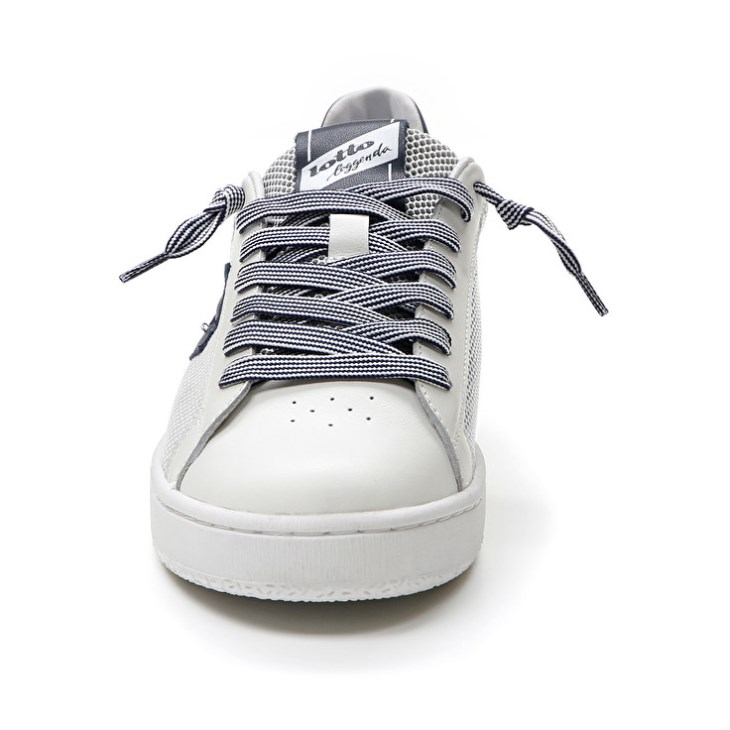Zapatillas Lotto Autograph NET Hombre Blancas Azules | PZ717051M3
