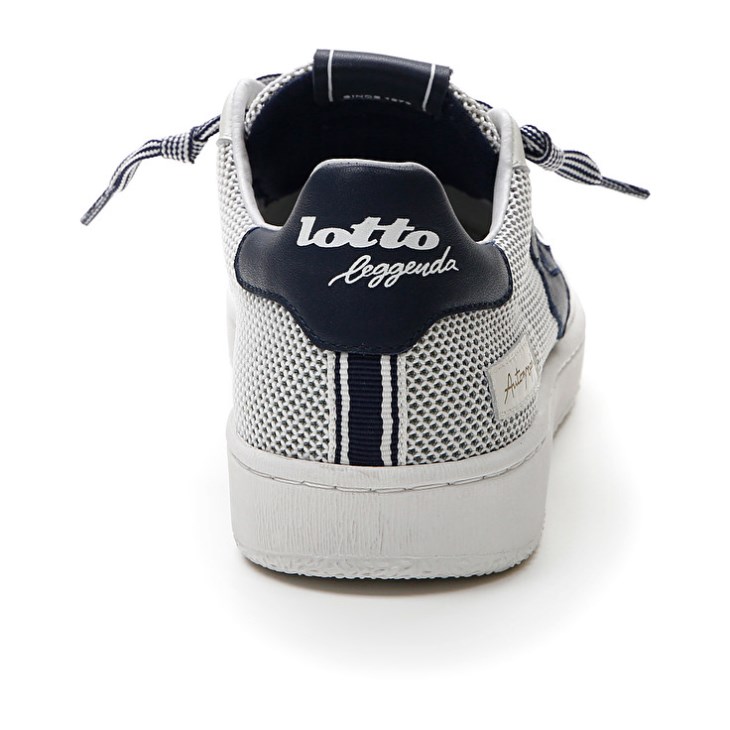 Zapatillas Lotto Autograph NET Hombre Blancas Azules | PZ717051M3