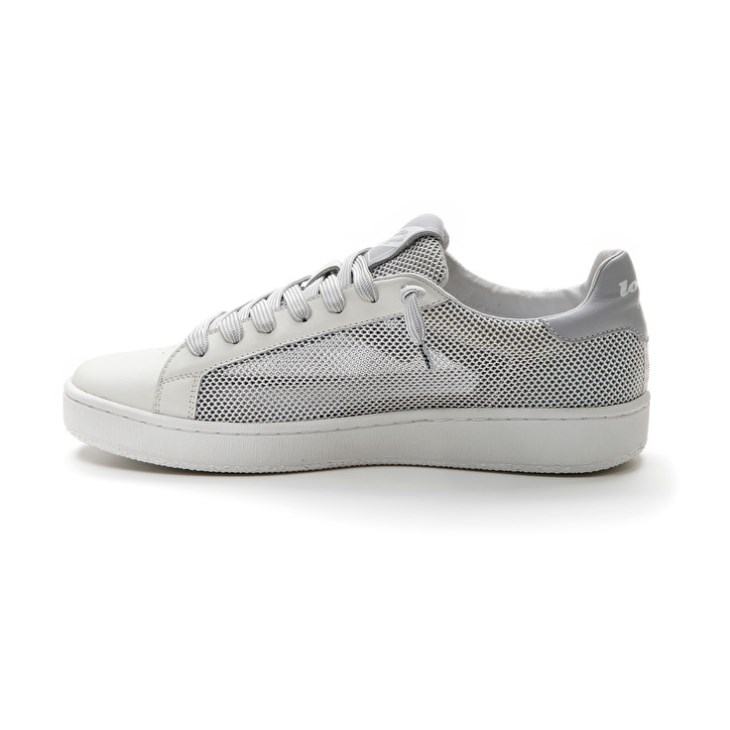 Zapatillas Lotto Autograph NET Hombre Blancas Gris | TN191899O6