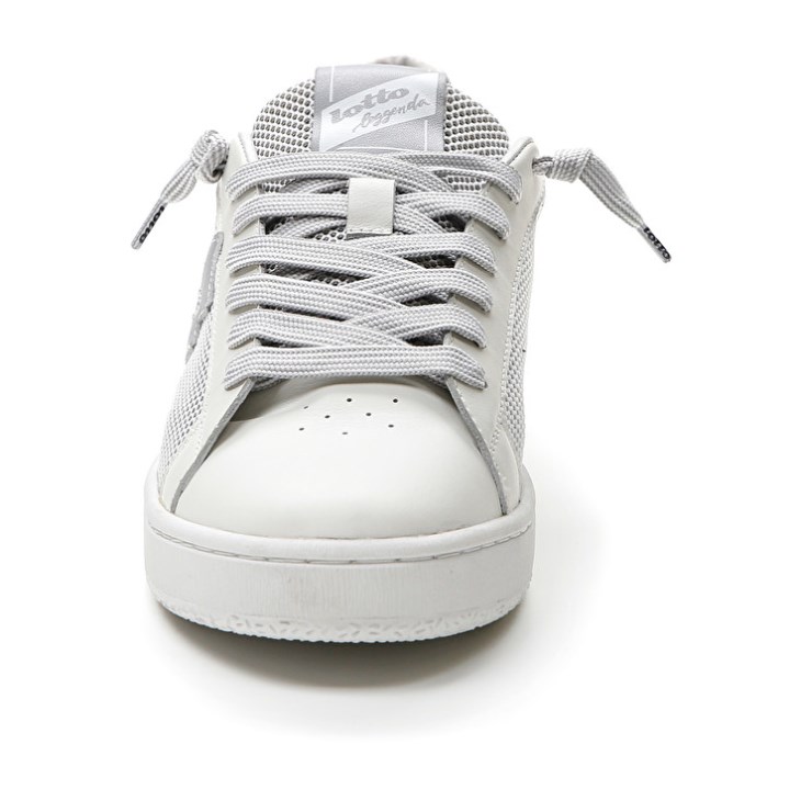 Zapatillas Lotto Autograph NET Hombre Blancas Gris | TN191899O6