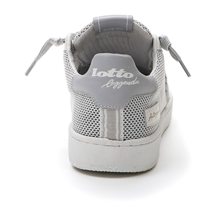 Zapatillas Lotto Autograph NET Hombre Blancas Gris | TN191899O6