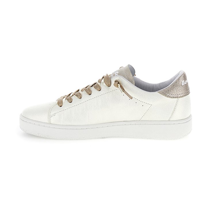 Zapatillas Lotto Autograph Pearl W Mujer Blancas Doradas | AQ182928Y6